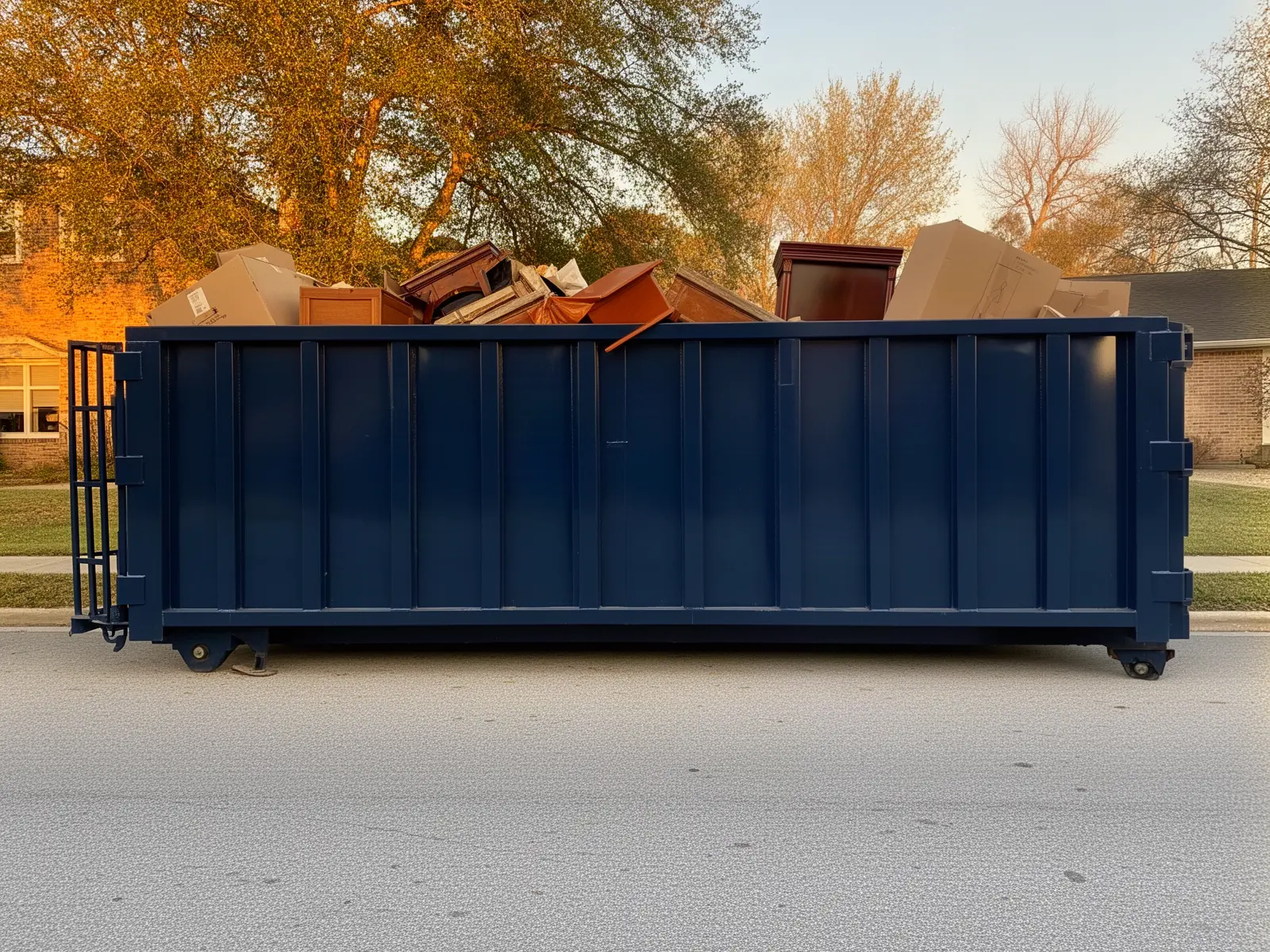 Roll-off dumpster from KP Express Dumpster Rental in Albuquerque, NM